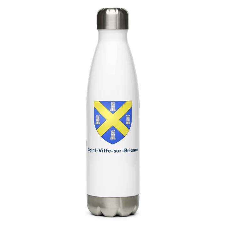 Gourde inox blason de Saint-Vitte-sur-Briance