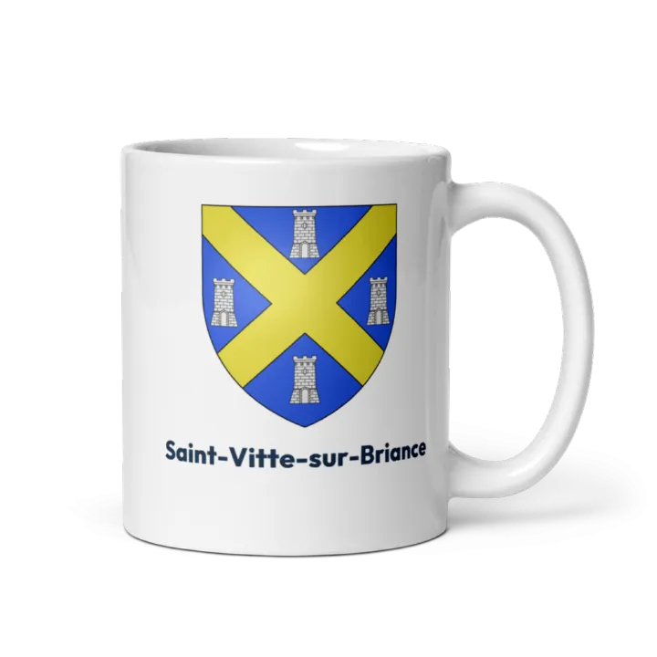 Mug blason de Saint-Vitte-sur-Briance