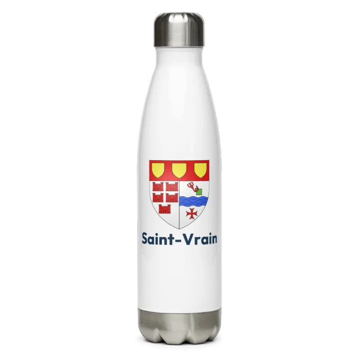 Gourde inox blason de Saint-Vrain