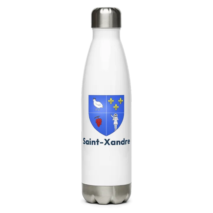 Gourde inox blason de Saint-Xandre