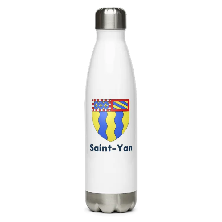 Gourde inox blason de Saint-Yan
