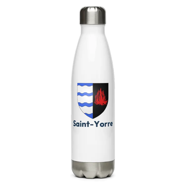 Gourde inox blason de Saint-Yorre