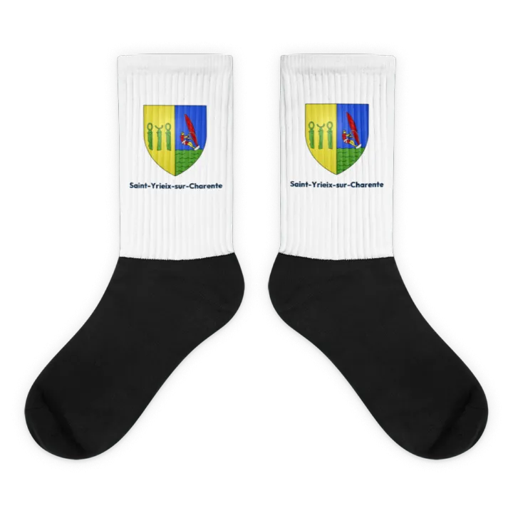 Chaussettes — blason de Saint-Yrieix-sur-Charente
