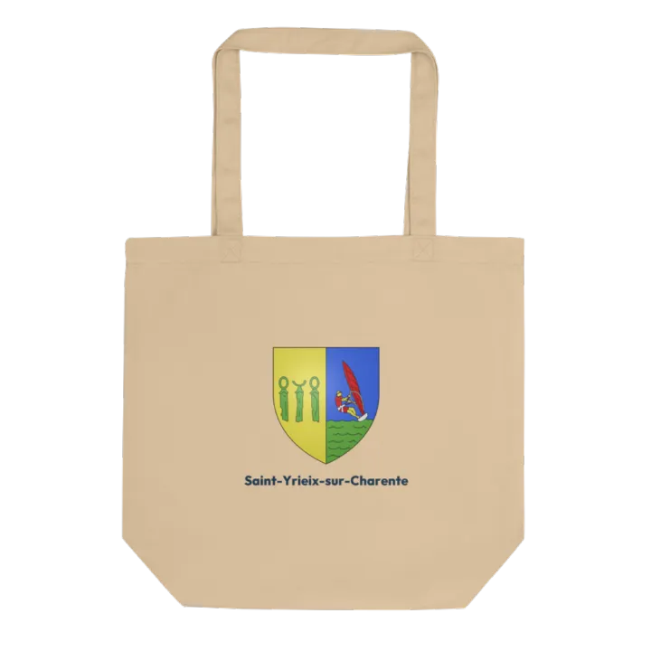 Tote bag coton bio — blason de Saint-Yrieix-sur-Charente