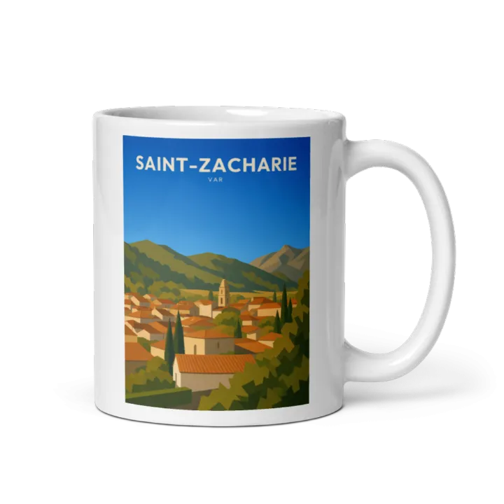 Mug — Saint-Zacharie et ses paysages vallonnés