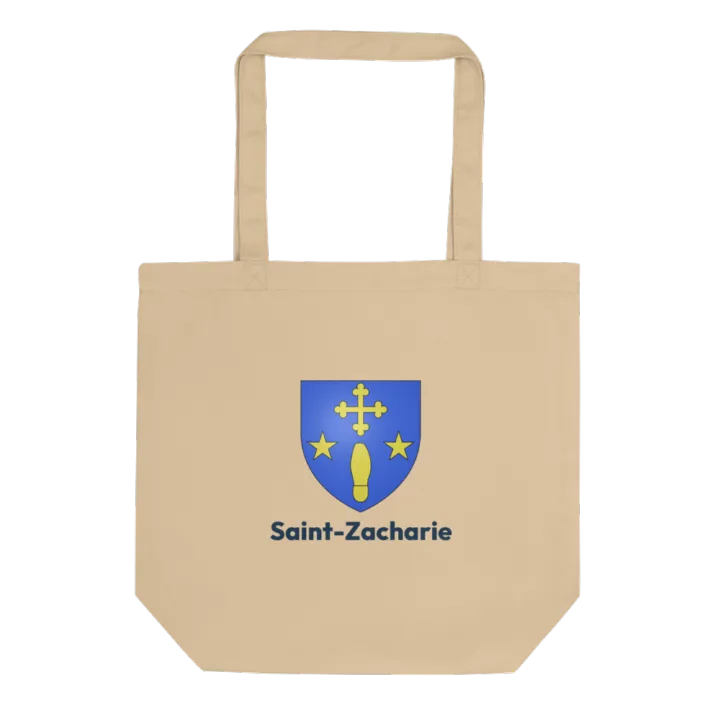 Tote bag coton bio — blason de Saint-Zacharie