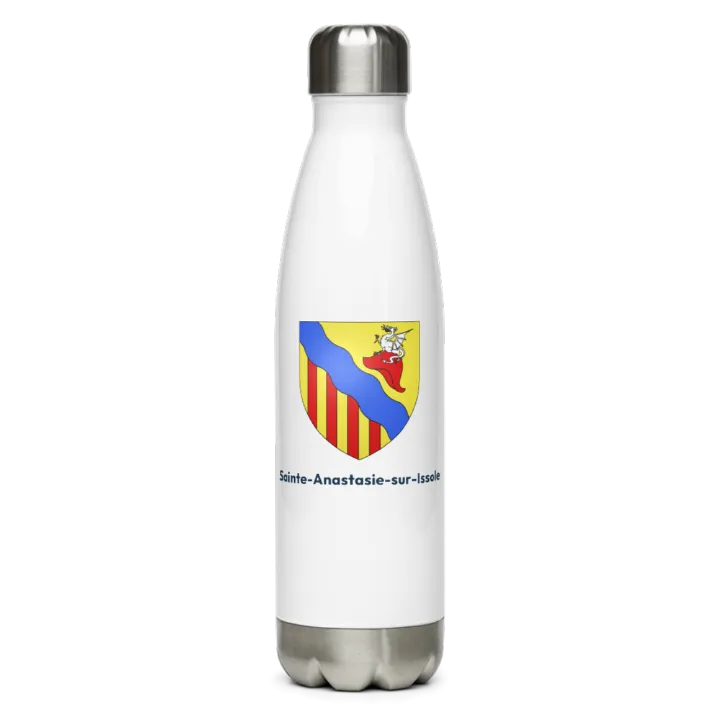 Gourde inox blason de Sainte-Anastasie-sur-Issole