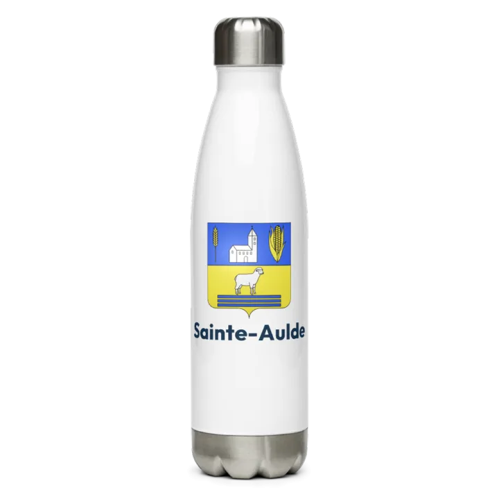 Gourde inox blason de Sainte-Aulde