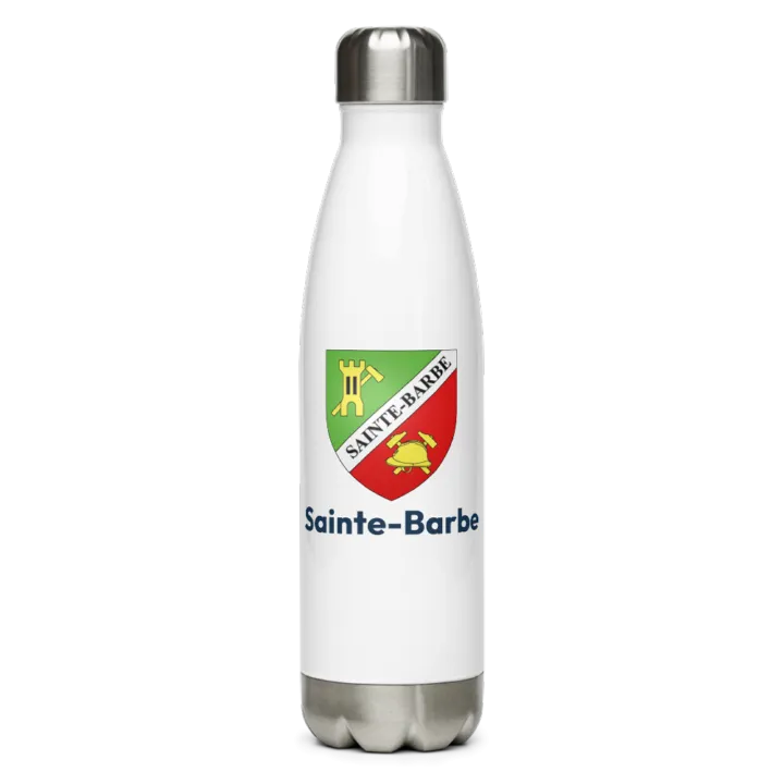Gourde inox blason de Sainte-Barbe