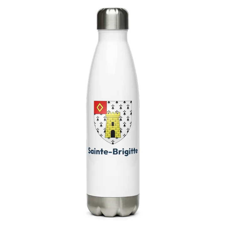 Gourde inox blason de Sainte-Brigitte