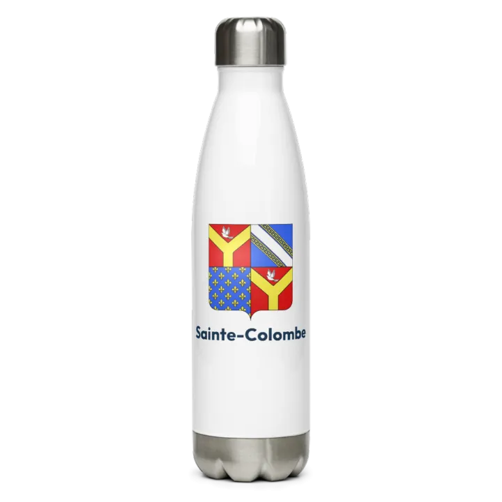 Gourde inox blason de Sainte-Colombe