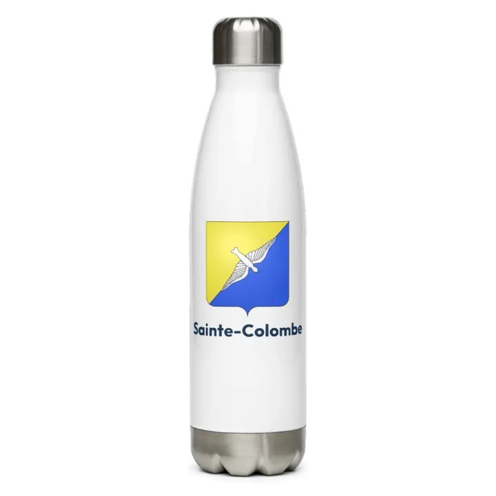 Gourde inox blason de Sainte-Colombe