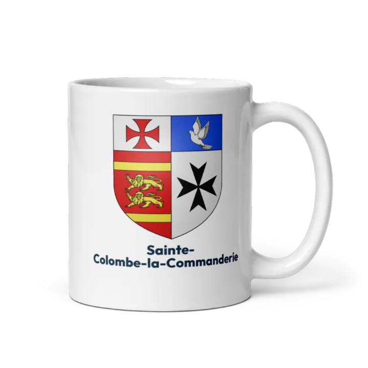 Mug blason de Sainte-Colombe-la-Commanderie
