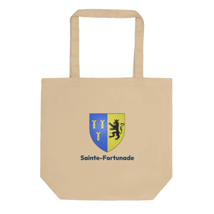 Tote bag coton bio — blason de Sainte-Fortunade