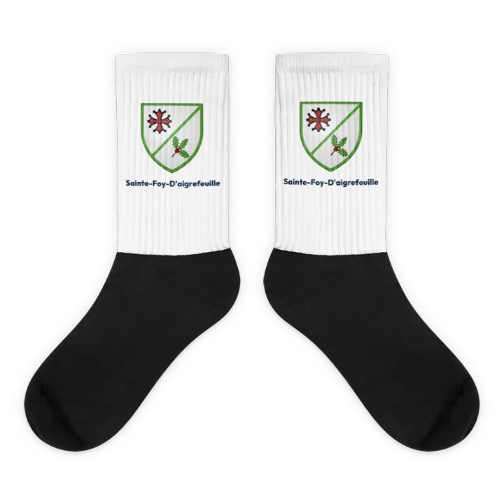 Chaussettes — blason de Sainte-Foy-d'Aigrefeuille