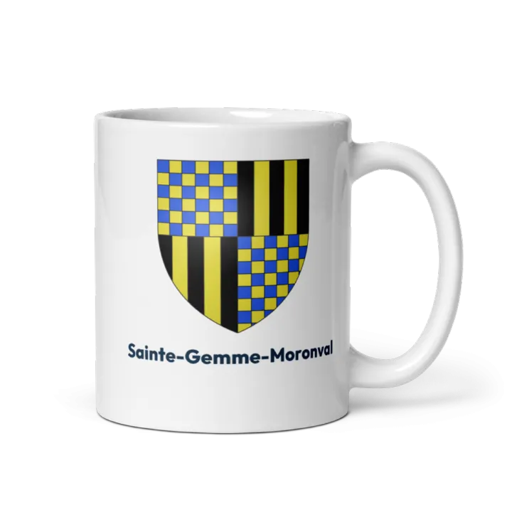 Mug blason de Sainte-Gemme-Moronval
