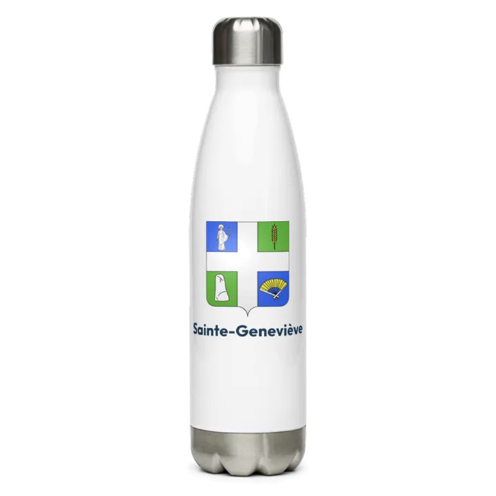 Gourde inox blason de Sainte-Geneviève