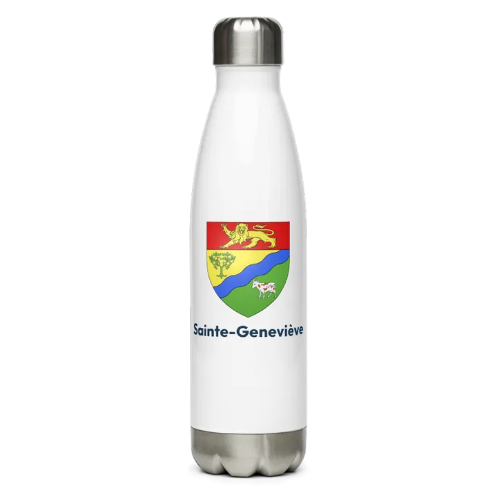 Gourde inox blason de Sainte-Geneviève