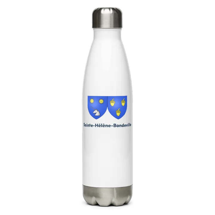 Gourde inox blason de Sainte-Hélène-Bondeville