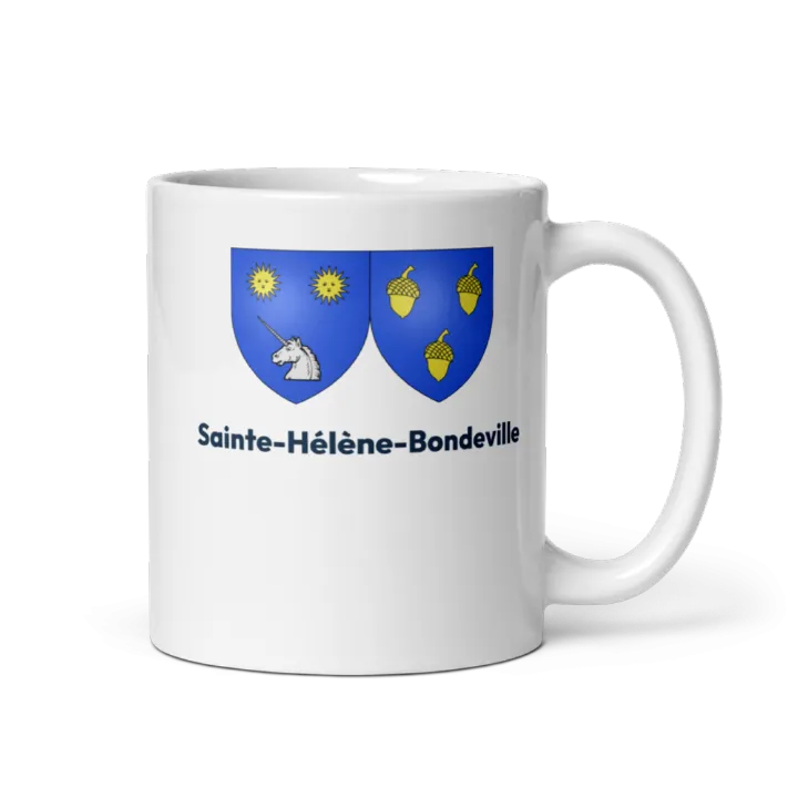 Mug blason de Sainte-Hélène-Bondeville
