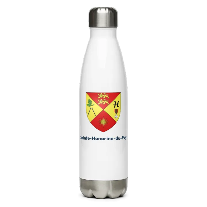 Gourde inox blason de Sainte-Honorine-du-Fay