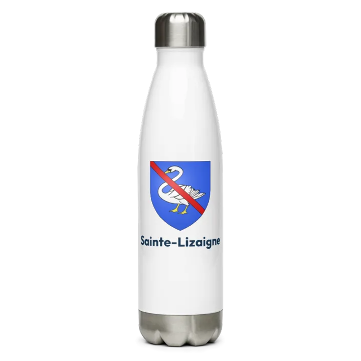 Gourde inox blason de Sainte-Lizaigne