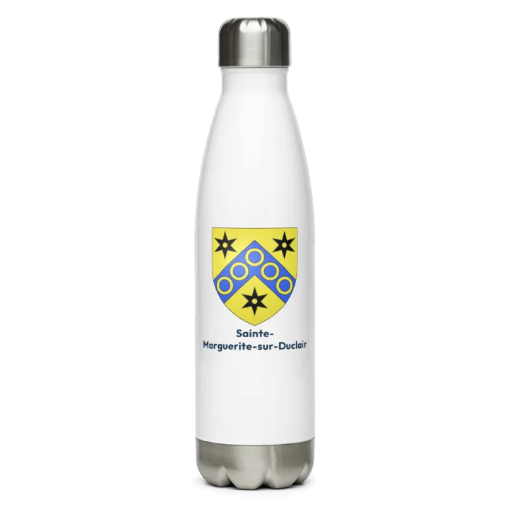 Gourde inox blason de Sainte-Marguerite-sur-Duclair