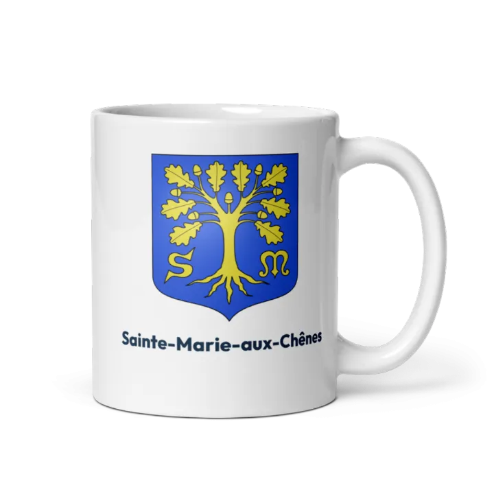 Mug blason de Sainte-Marie-aux-Chênes