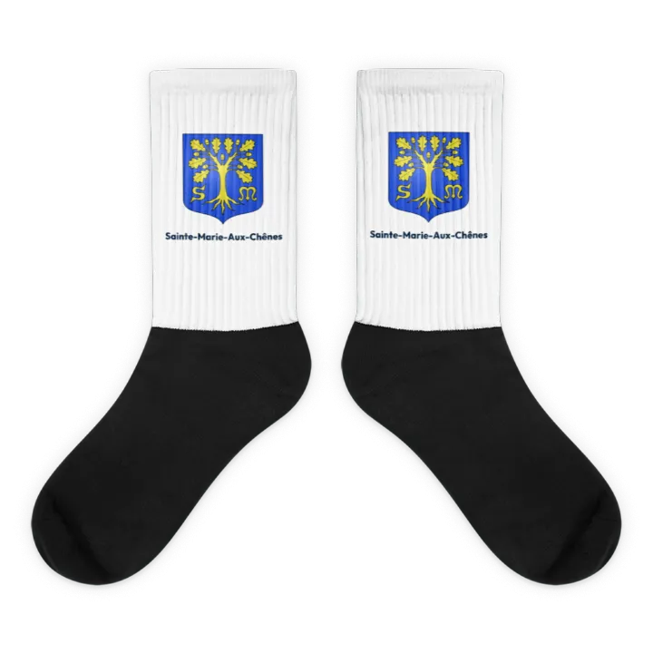 Chaussettes — blason de Sainte-Marie-aux-Chênes