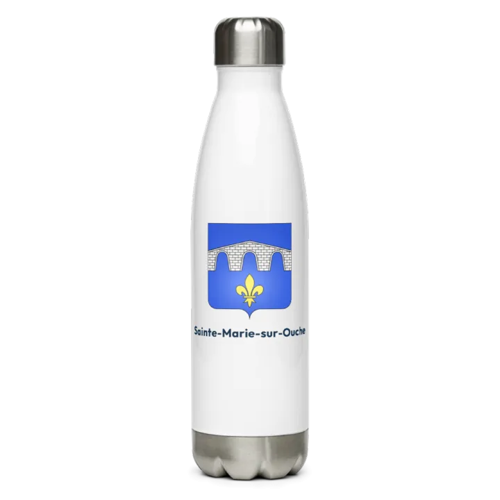 Gourde inox blason de Sainte-Marie-sur-Ouche
