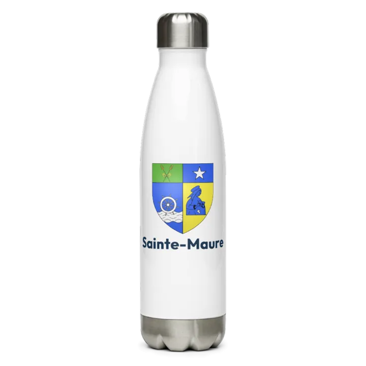 Gourde inox blason de Sainte-Maure