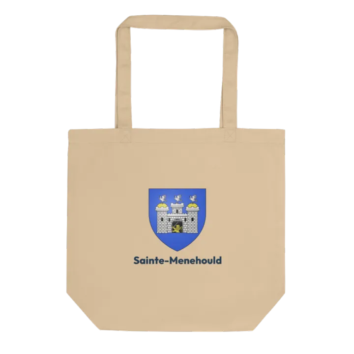 Tote bag coton bio — blason de Sainte-Menehould