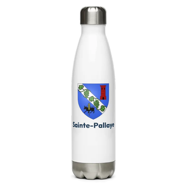 Gourde inox blason de Sainte-Pallaye