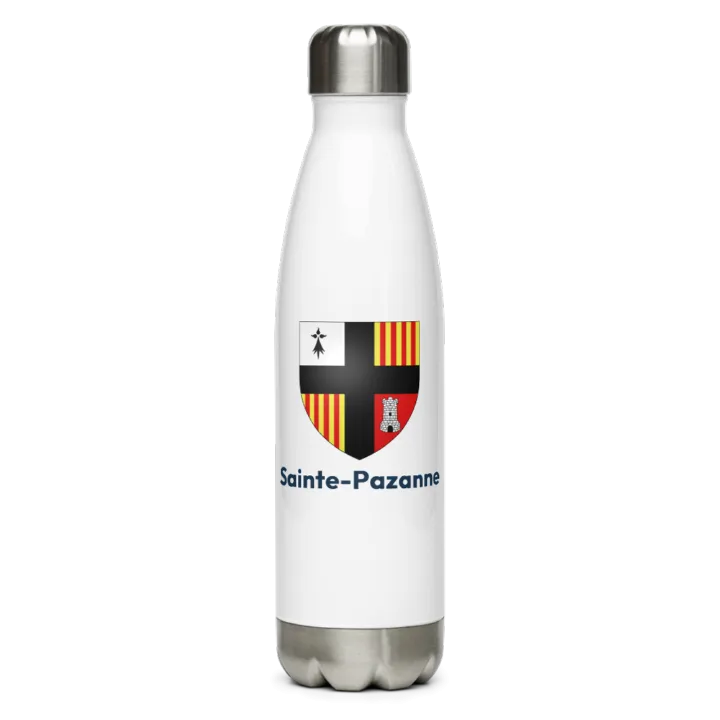 Gourde inox — blason de Sainte-Pazanne