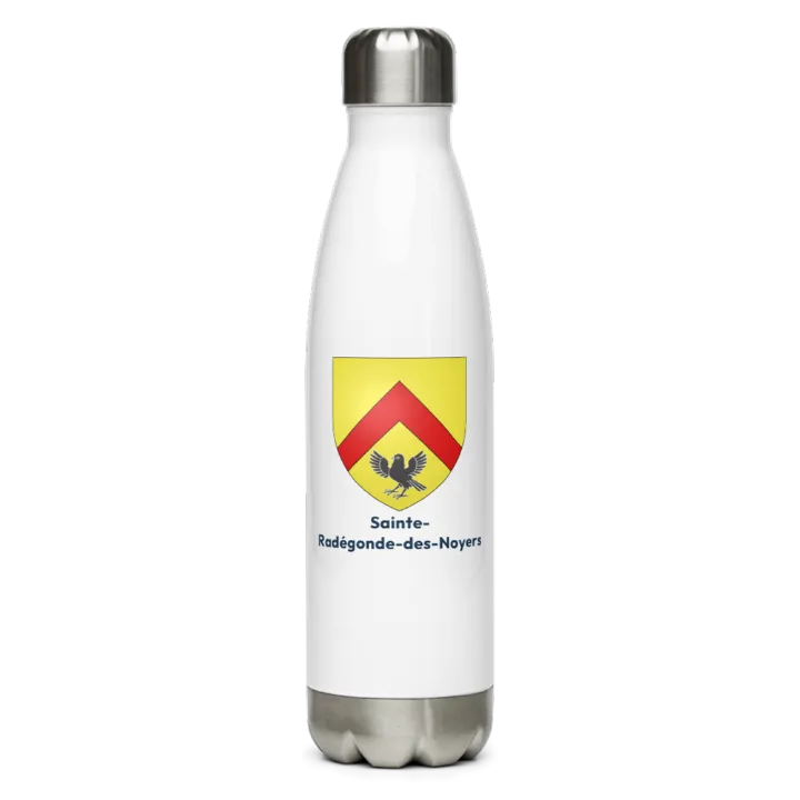 Gourde inox blason de Sainte-Radégonde-des-Noyers