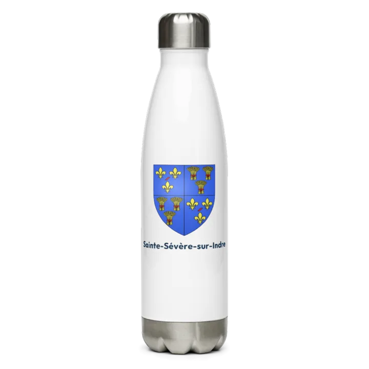 Gourde inox blason de Sainte-Sévère-sur-Indre