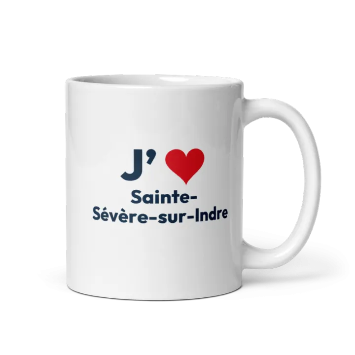 Mug « J’❤ Sainte-Sévère-sur-Indre »