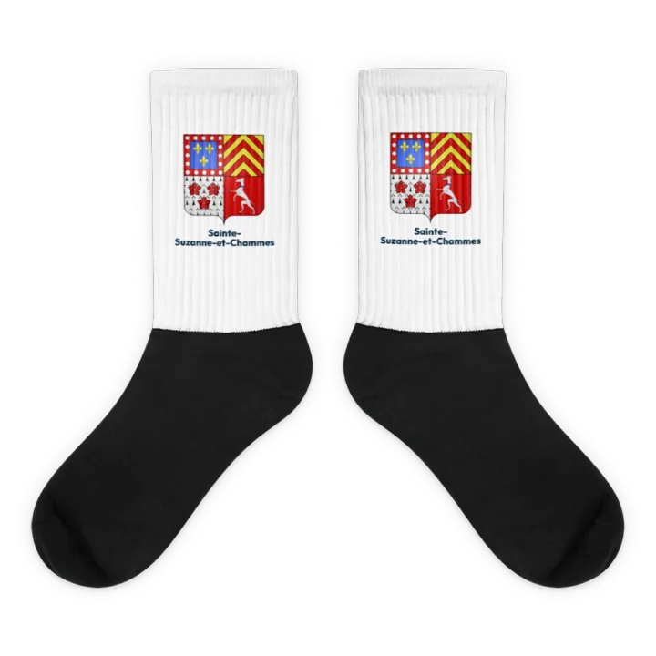 Chaussettes — blason de Sainte-Suzanne-et-Chammes