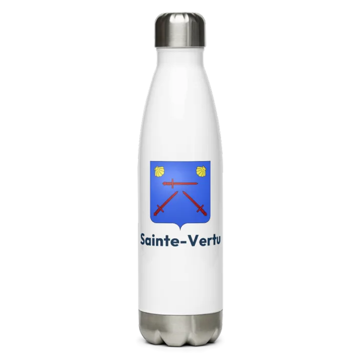 Gourde inox blason de Sainte-Vertu