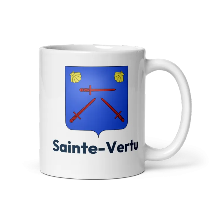 Mug blason de Sainte-Vertu