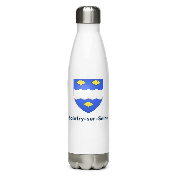 Gourde inox blason de Saintry-sur-Seine