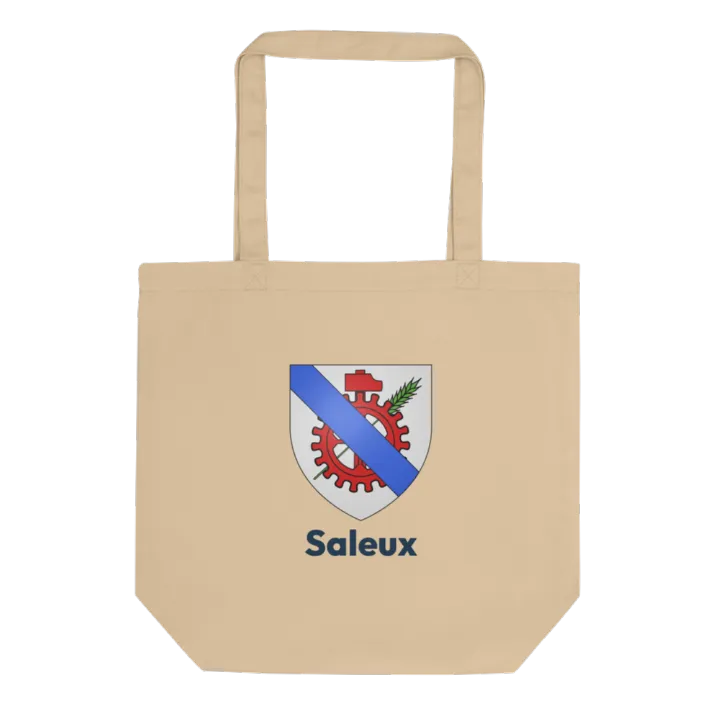 Tote bag coton bio — blason de Saleux