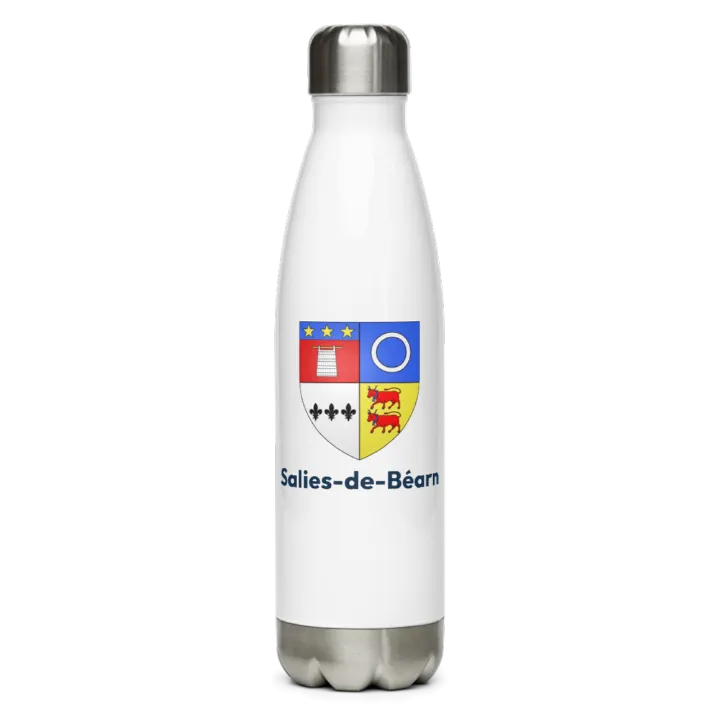 Gourde inox blason de Salies-de-Béarn