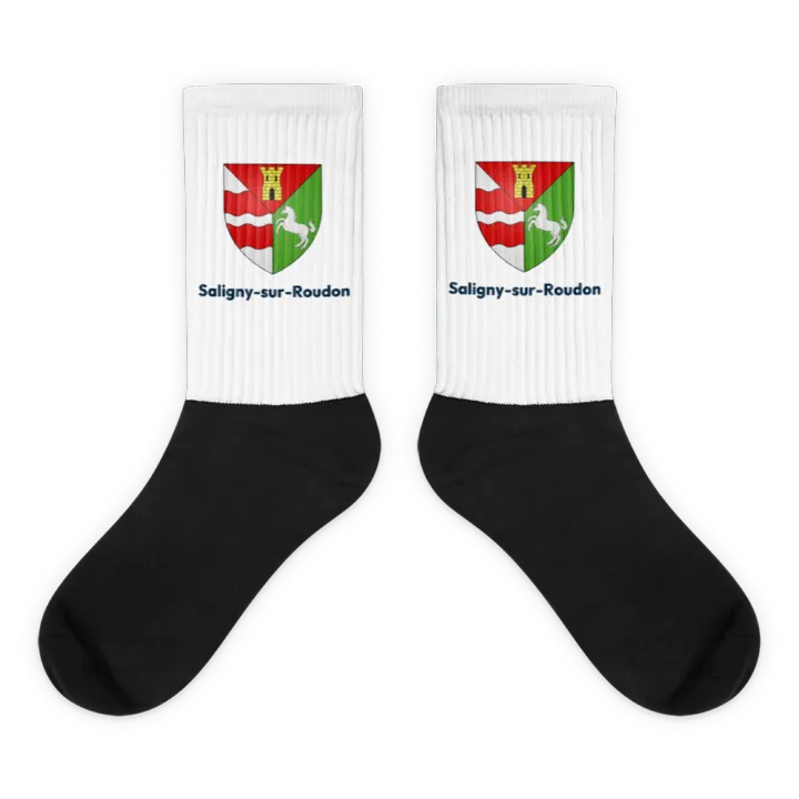 Chaussettes — blason de Saligny-sur-Roudon