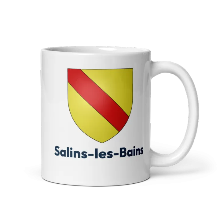 Mug blason de Salins-les-Bains