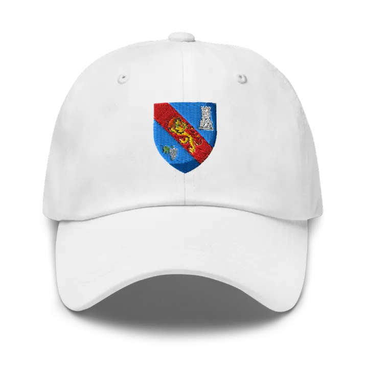 Casquette brodée blason de Sallebœuf