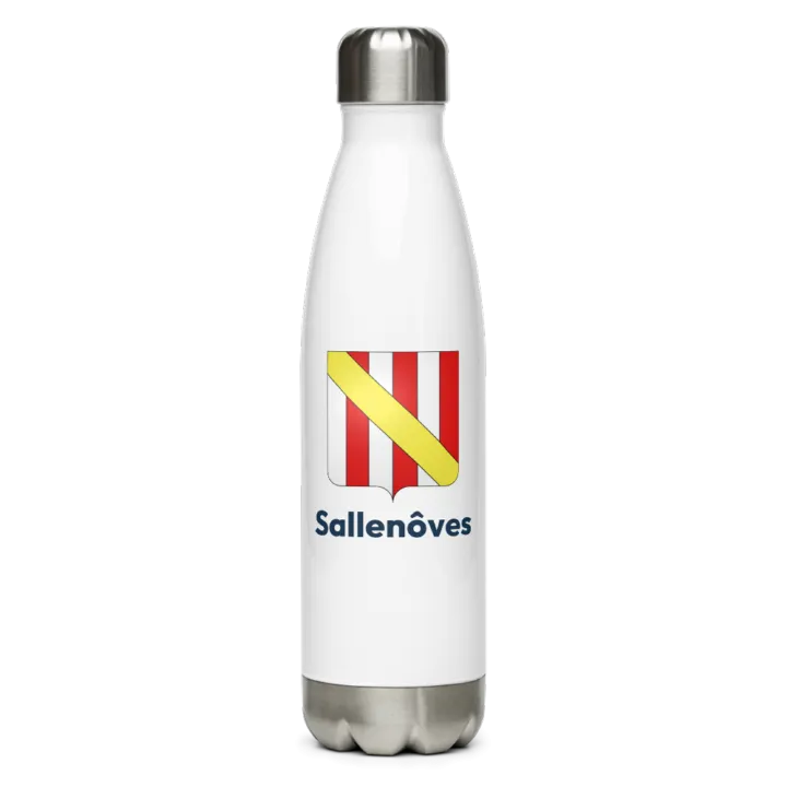 Gourde inox blason de Sallenôves