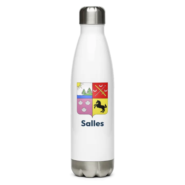 Gourde inox blason de Salles
