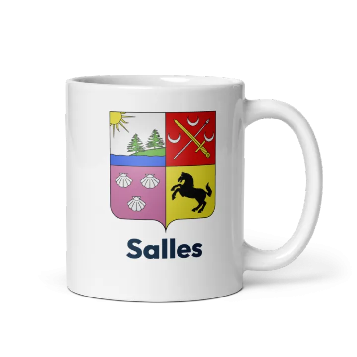 Mug blason de Salles