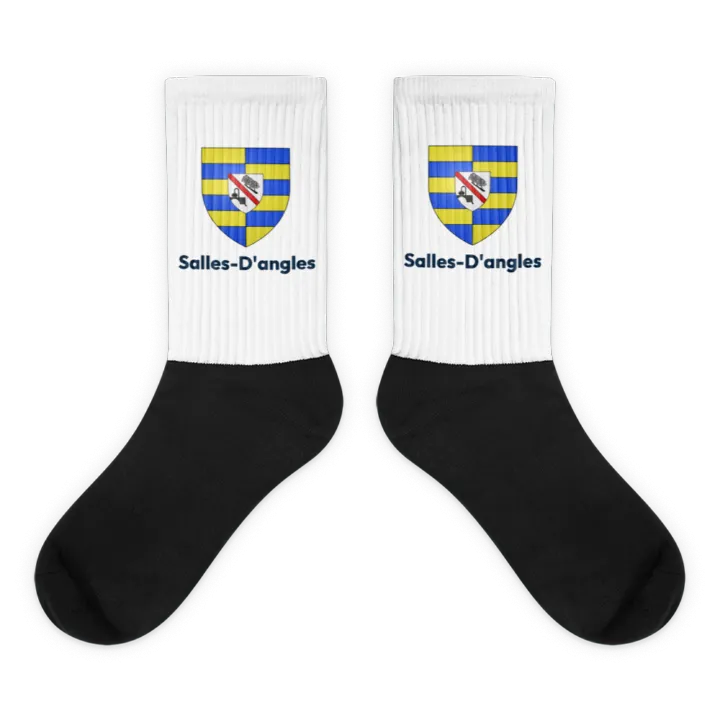 Chaussettes — blason de Salles-d'Angles